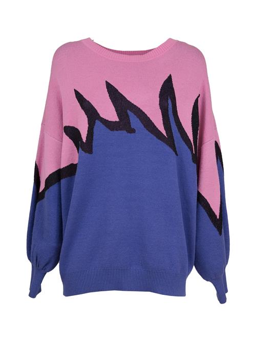 Se Influencer Pullover  blå / lilla / pink ved About You