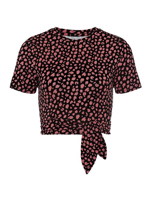 Les Lunes Shirts 'Lou'  pink / sort