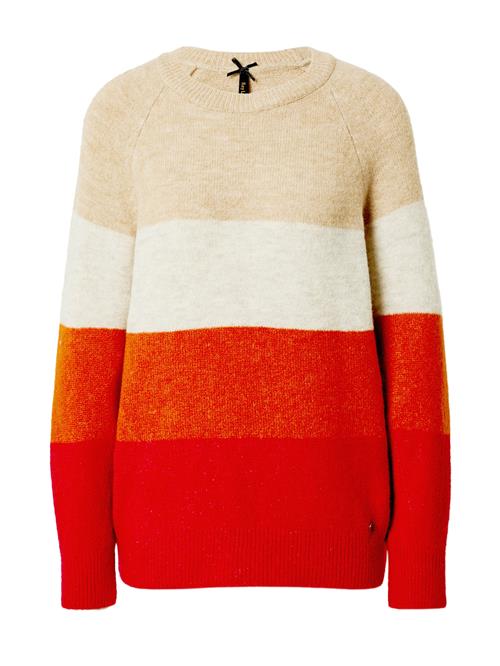 Key Largo Pullover 'Eliza'  ecru / orange / rød / hvid