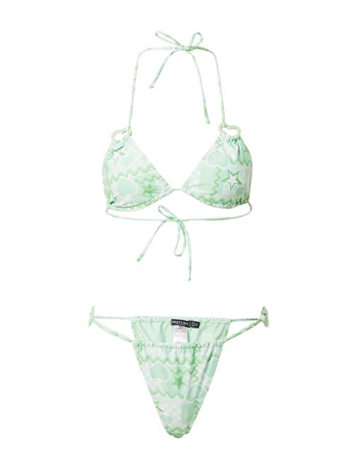 Nasty Gal Bikini  mint / hvid