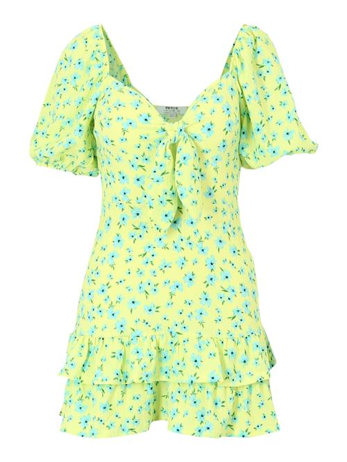 Dorothy Perkins Petite Kjole  lyseblå / lemon / grøn