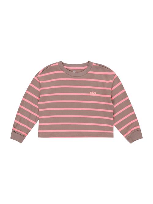 GAP Sweatshirt 'JAN'  stone / neonpink