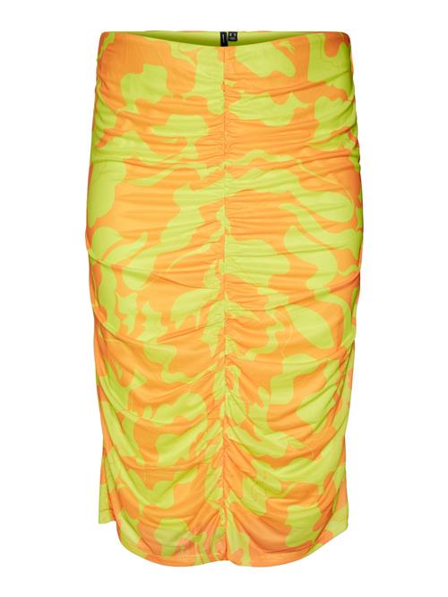 Vero Moda Collab Nederdel 'JOANN'  lime / orange