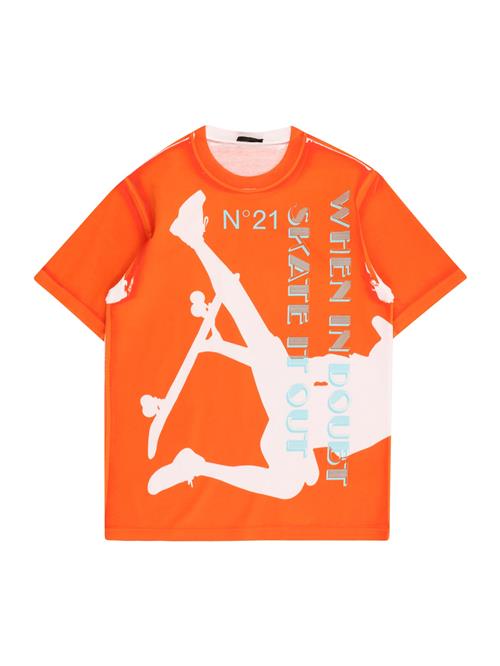 Se N°21 Shirts  turkis / orange / hvid ved About You