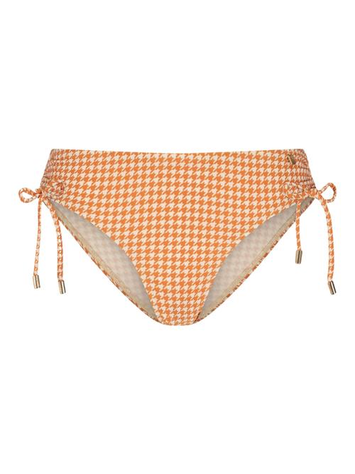 Beachlife Bikinitrusse 'Pied de Poule'  orange / hvid