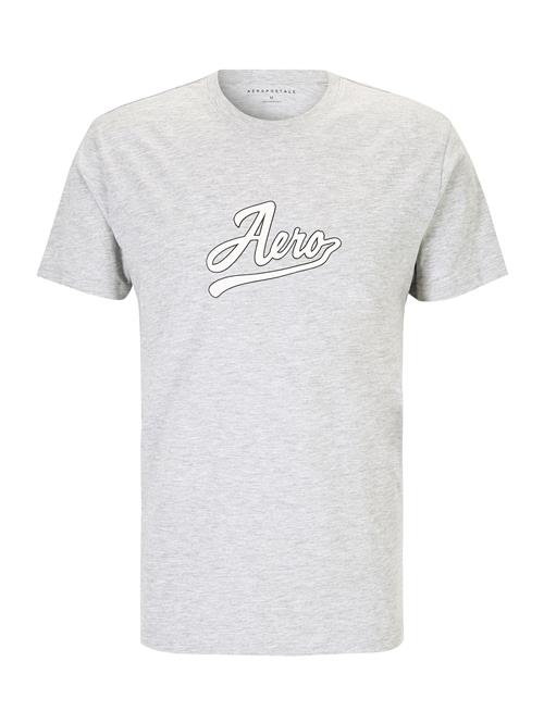 AÉROPOSTALE Bluser & t-shirts  grå-meleret / sort / hvid