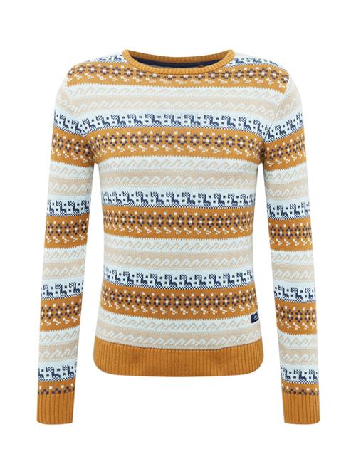 Se BLEND Pullover  beige / navy / lyseblå / bronze ved About You