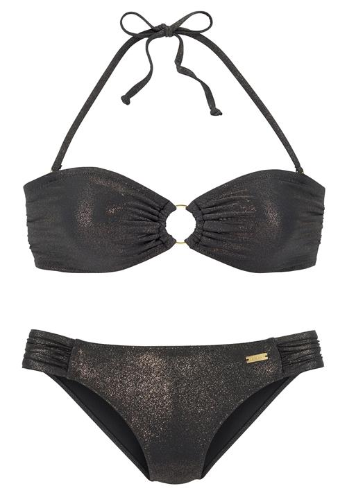 LASCANA Bikini  guld / sort