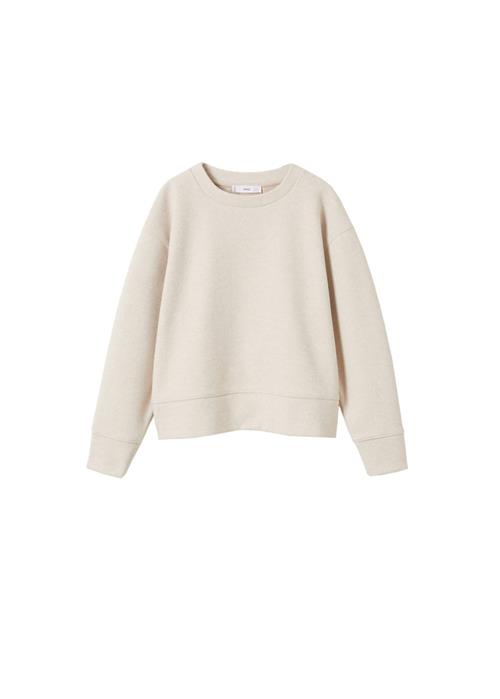 Se MANGO Sweatshirt 'Pata'  beige ved About You