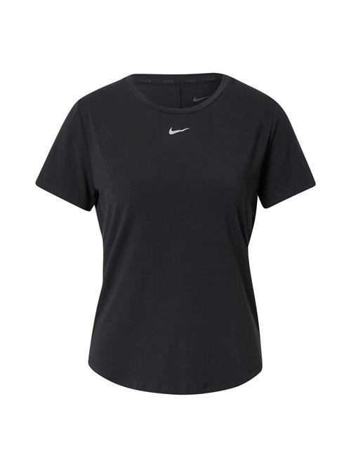 NIKE Funktionsbluse 'One Luxe'  sort / hvid