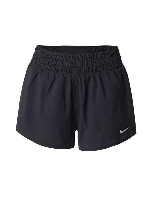 NIKE Sportsbukser 'ONE'  sort / hvid