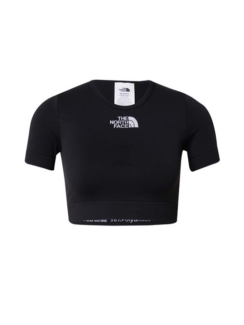 Se THE NORTH FACE Funktionsbluse  sort / hvid ved About You