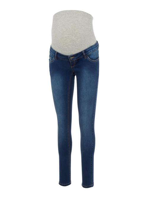 MAMALICIOUS Jeans 'Mllola'  blue denim / grå-meleret