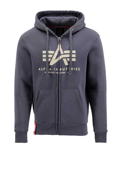 Se ALPHA INDUSTRIES Sweatjakke  creme / grå ved About You