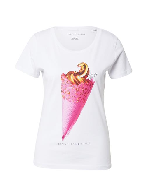 EINSTEIN & NEWTON Shirts 'Golden Ice'  guld / pink / hvid