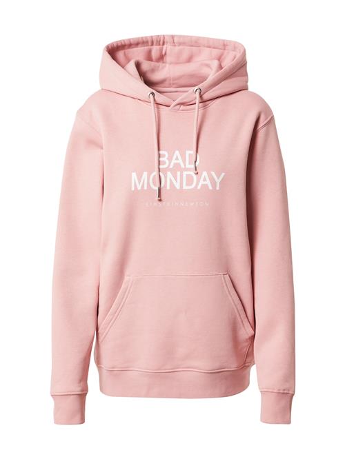 Se EINSTEIN & NEWTON Sweatshirt 'Bad Monday'  lyserød / hvid ved About You