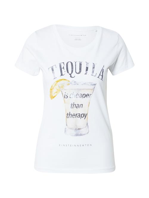 EINSTEIN & NEWTON Shirts 'Tequila Theraphy'  gul / grå / hvid