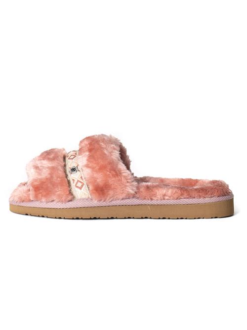 Se Minnetonka Pantoletter 'London'  pink ved About You