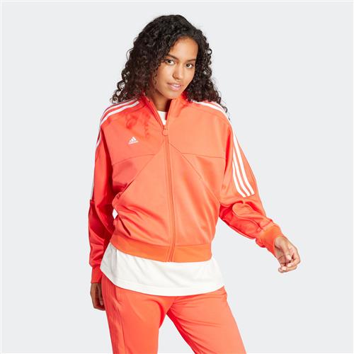 ADIDAS SPORTSWEAR Sportsjakke 'Tiro'  orange / hvid