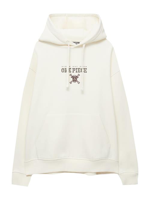 Se Pull&Bear Sweatshirt  brun / uldhvid ved About You