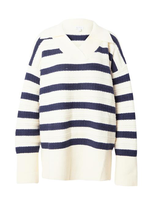 Se Warehouse Pullover  ecru / navy ved About You