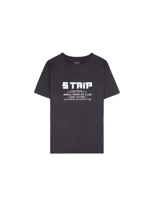 Scalpers Bluser & t-shirts  antracit / hvid