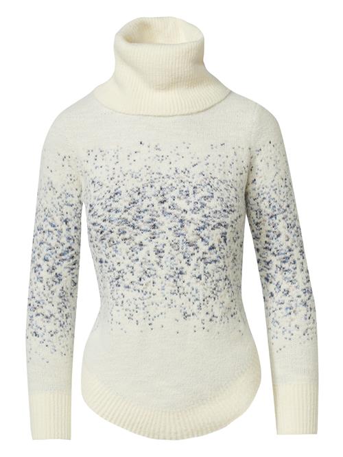 KOROSHI Pullover  blå-meleret / offwhite