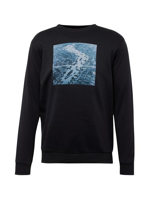 Se WESTMARK LONDON Sweatshirt 'Equality'  navy / dueblå / lyseblå / sort ved About You