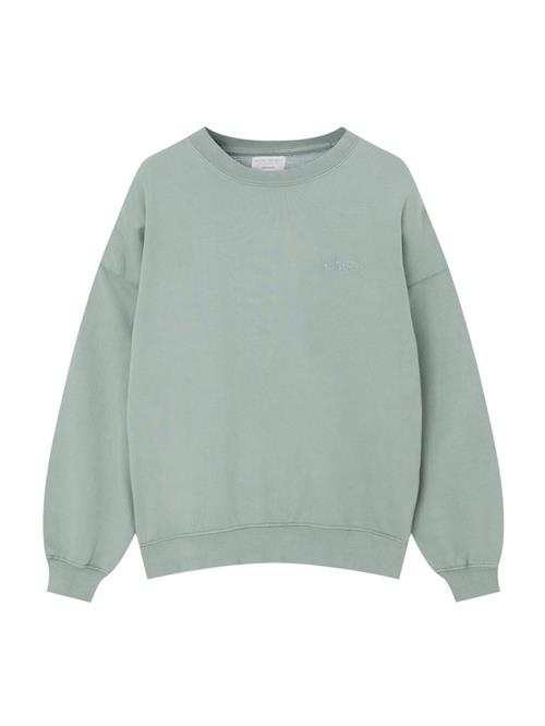 Se Pull&Bear Sweatshirt  pastelgrøn ved About You