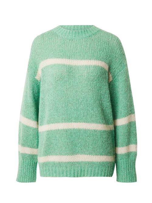 Se Nasty Gal Pullover  mint / hvid ved About You