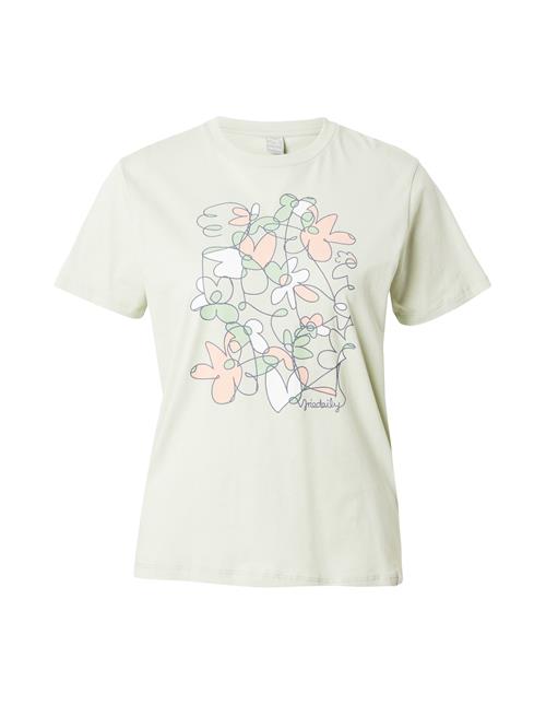 Se Iriedaily Shirts 'Line Blossom'  marin / lysegrøn / orange / hvid ved About You