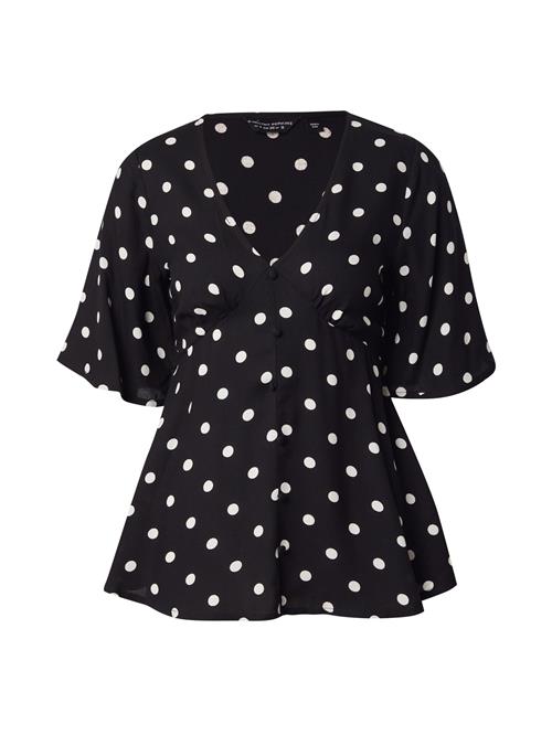 Dorothy Perkins Bluse  sort / hvid