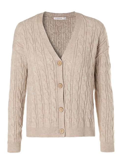 TATUUM Cardigan 'WENWO'  beige