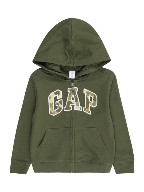 Se GAP Sweatjakke  beige / grøn / khaki / oliven ved About You