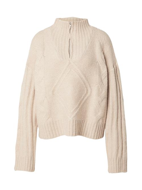 Warehouse Pullover 'Cable Funnel'  beige