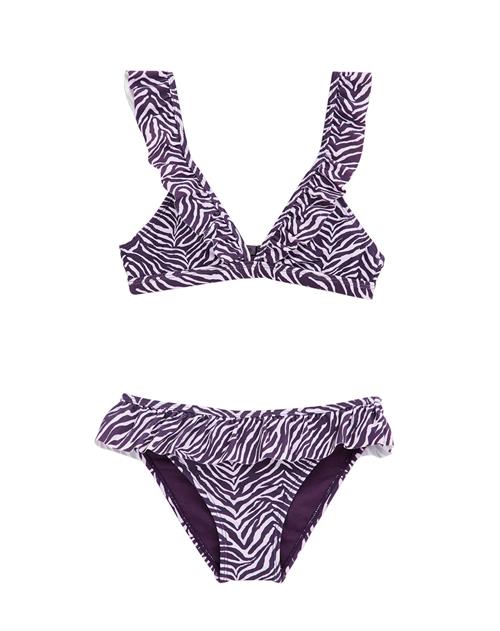 WE Fashion Bikini  sort / hvid