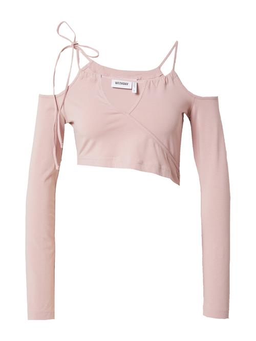 Se WEEKDAY Shirts 'Zenia'  pastelpink ved About You