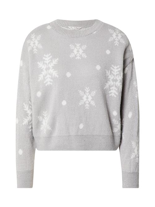 Miss Selfridge Pullover  lysegrå / sølv / hvid