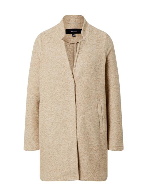 VERO MODA Overgangsfrakke 'Katrine'  beige / hvid