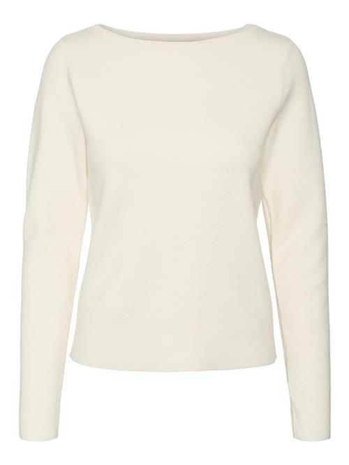 VERO MODA Pullover 'Gold Needle'  hvid