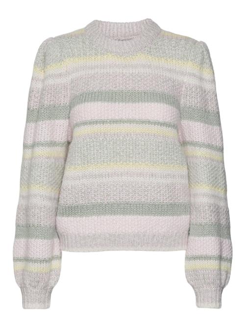 VERO MODA Pullover 'Anne Katrine'  gul / mint / lyserød