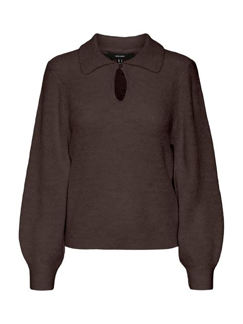 Se VERO MODA Pullover 'Dicte'  brun-meleret ved About You