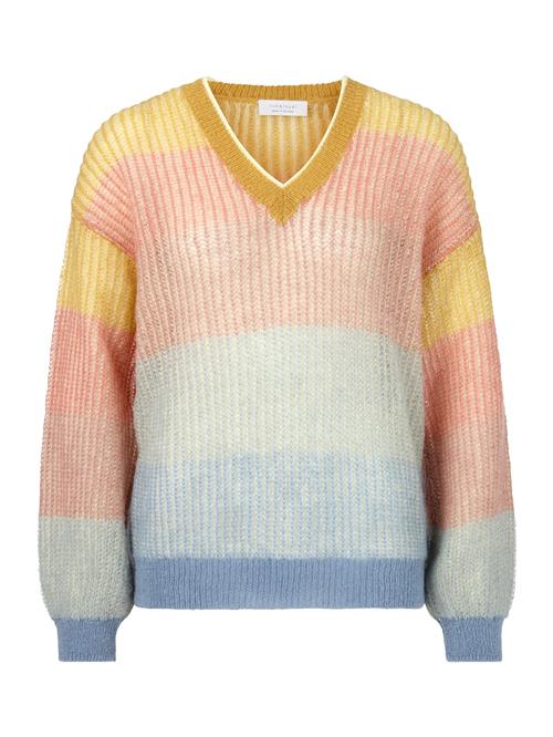 Se Rich & Royal Pullover  røgblå / lyseblå / orange / lys pink ved About You