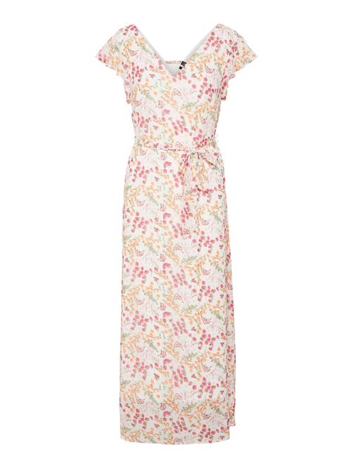 VERO MODA Kjole  safran / grøn / pink / hvid