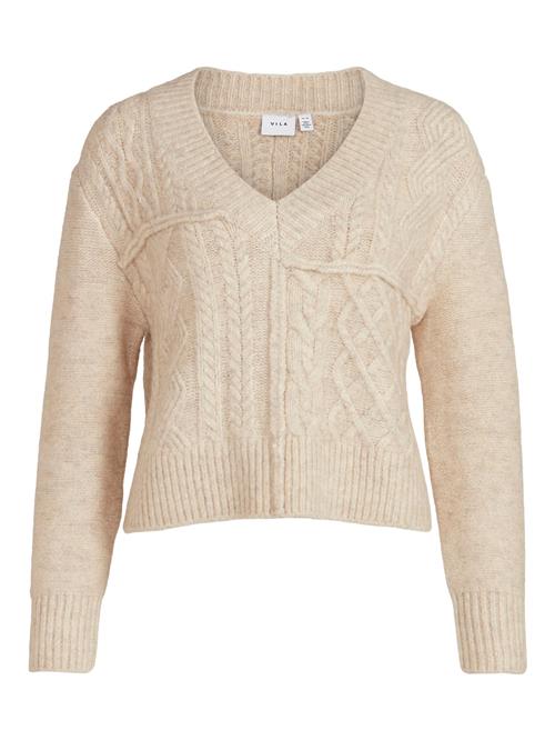 Se VILA Pullover 'Viri'  lysebeige ved About You