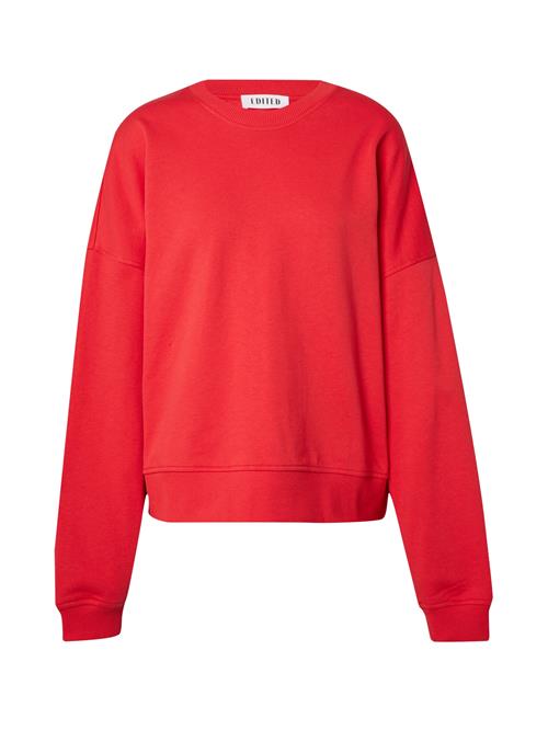 Se EDITED Sweatshirt 'Emielia'  rød ved About You