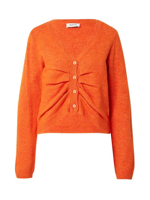 modström Cardigan 'Heat'  orangerød