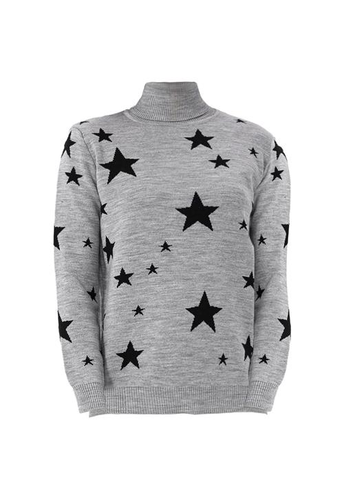 Se Jimmy Sanders Pullover  lysegrå / sort ved About You