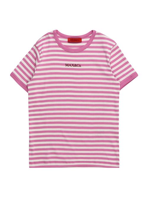 MAX&Co. Bluser & t-shirts 'T2F'  pink / sort / hvid