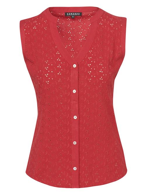 KOROSHI Bluse  cranberry